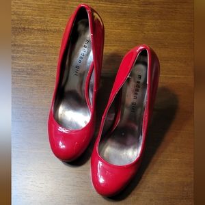 Madden Girl Leather High Heels